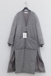 HED MAYNER two -piece lapel coat AW22_O30_Gry/WO gray PHM6